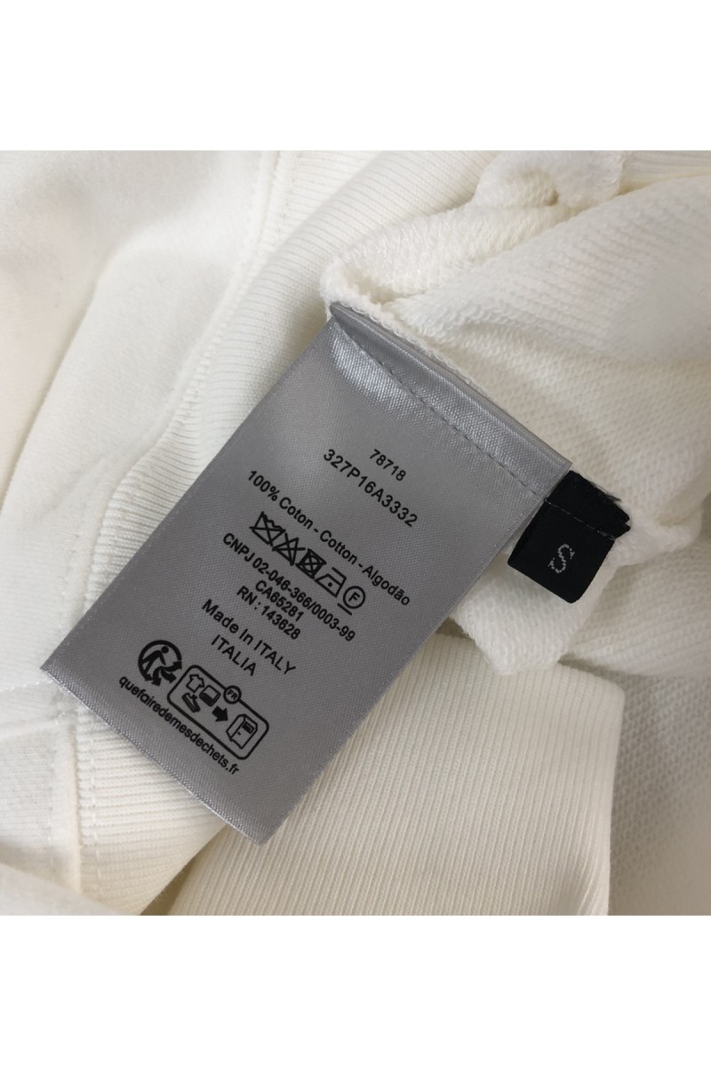 Christian Dior, Men's Hoodie, Creme