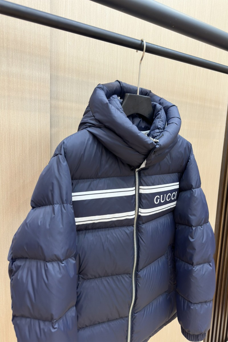 Gucci, Men's Jacket, Navy