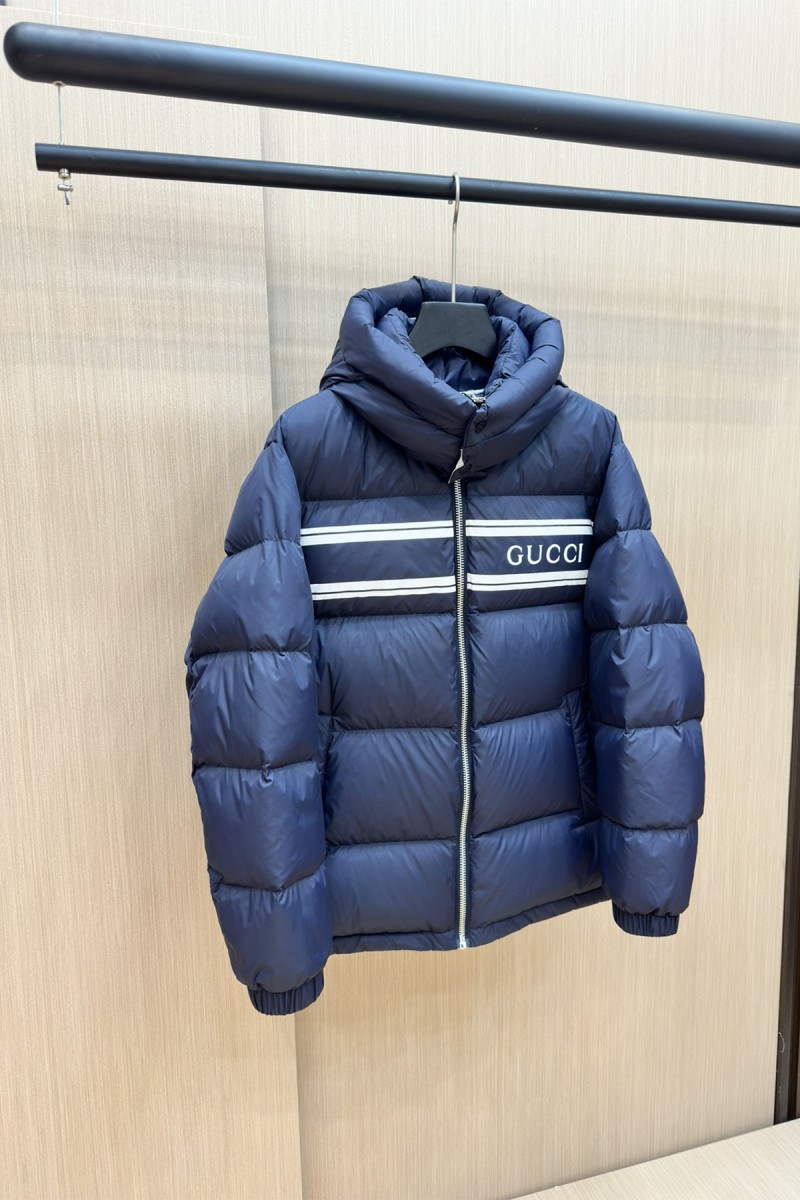 Gucci, Men's Jacket, Navy