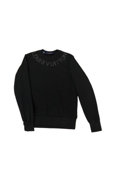 Louis Vuitton, Men's Pullover, Black