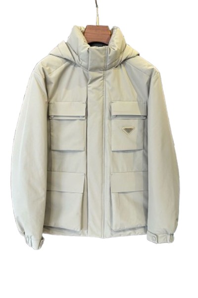 Prada, Men's Jacket, Beige