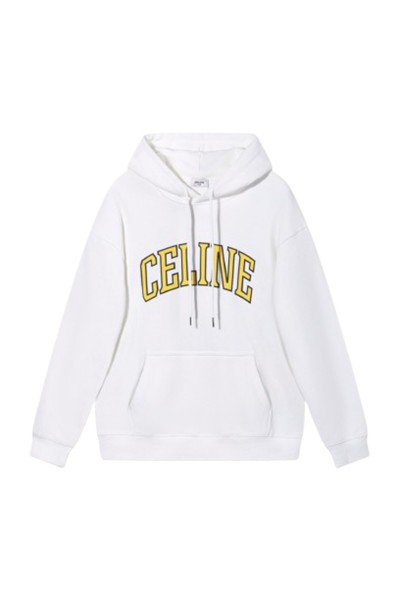 Celine, Men's Hoodie, White