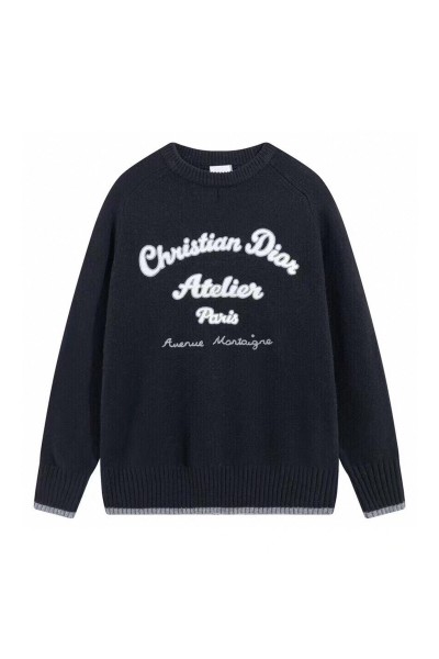 Christian Dior, Men's Pullover, Black