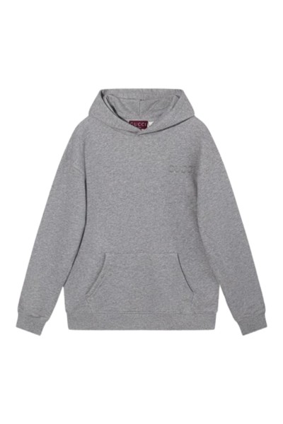 Gucci, Men's Hoodie, Grey