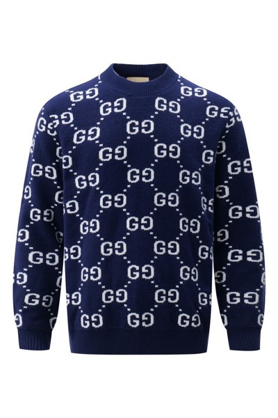 Gucci, Men's Pullover, Navy