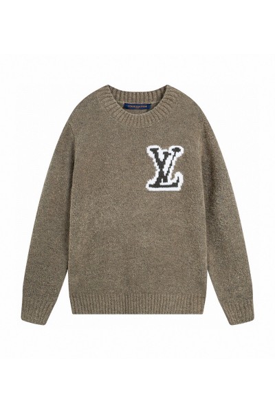 Louis Vuitton, Men's Pullover, Brown