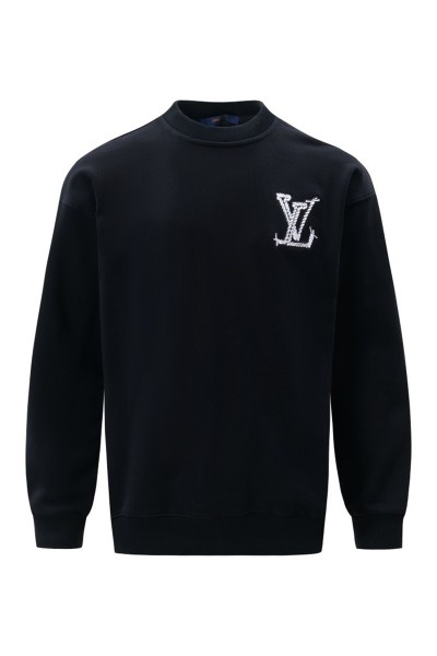 Louis Vuitton, Men's Pullover, Black