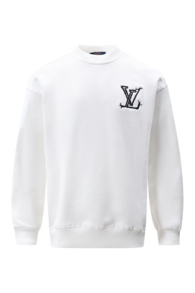 Louis Vuitton, Men's Pullover, White