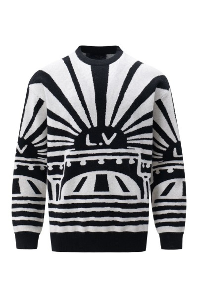 Louis Vuitton, Men's Pullover, Black