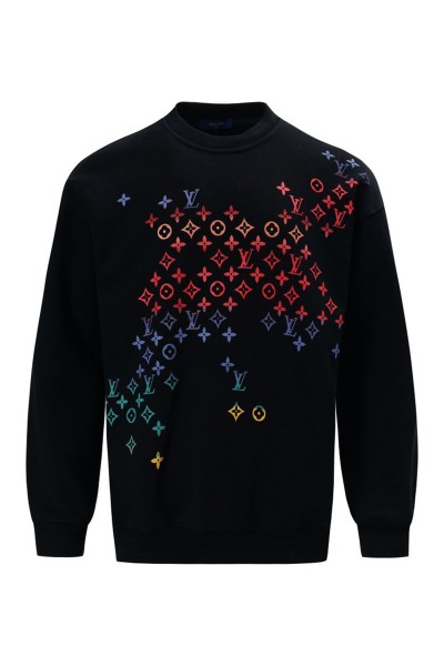 Louis Vuitton, Men's Pullover, Black