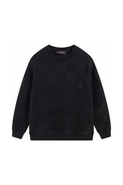 Louis Vuitton, Men's Pullover, Black