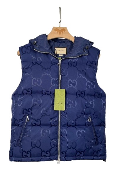 Gucci, Men's Vest, Blue