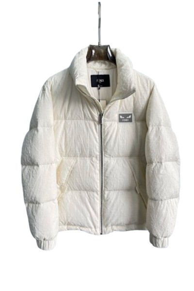 Fendi, Men's Jacket, White