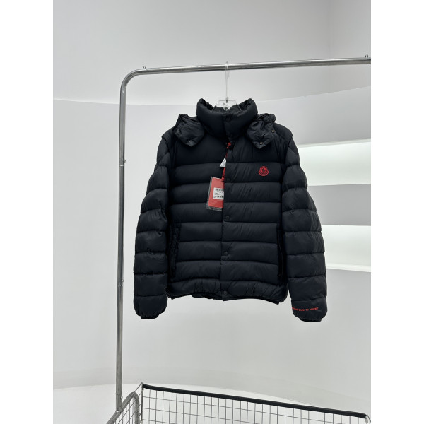 Moncler, Men's Jacket, Black