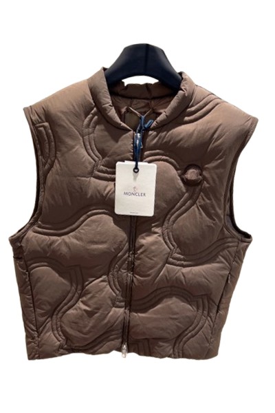 Moncler, Women's Vest, Brown