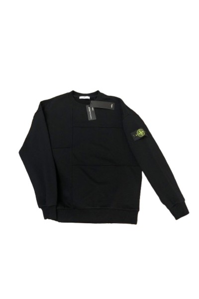 Stone Island, Men's Pullover, Black