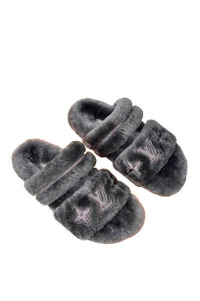 Louis Vuitton, Men's Slipper, Grey