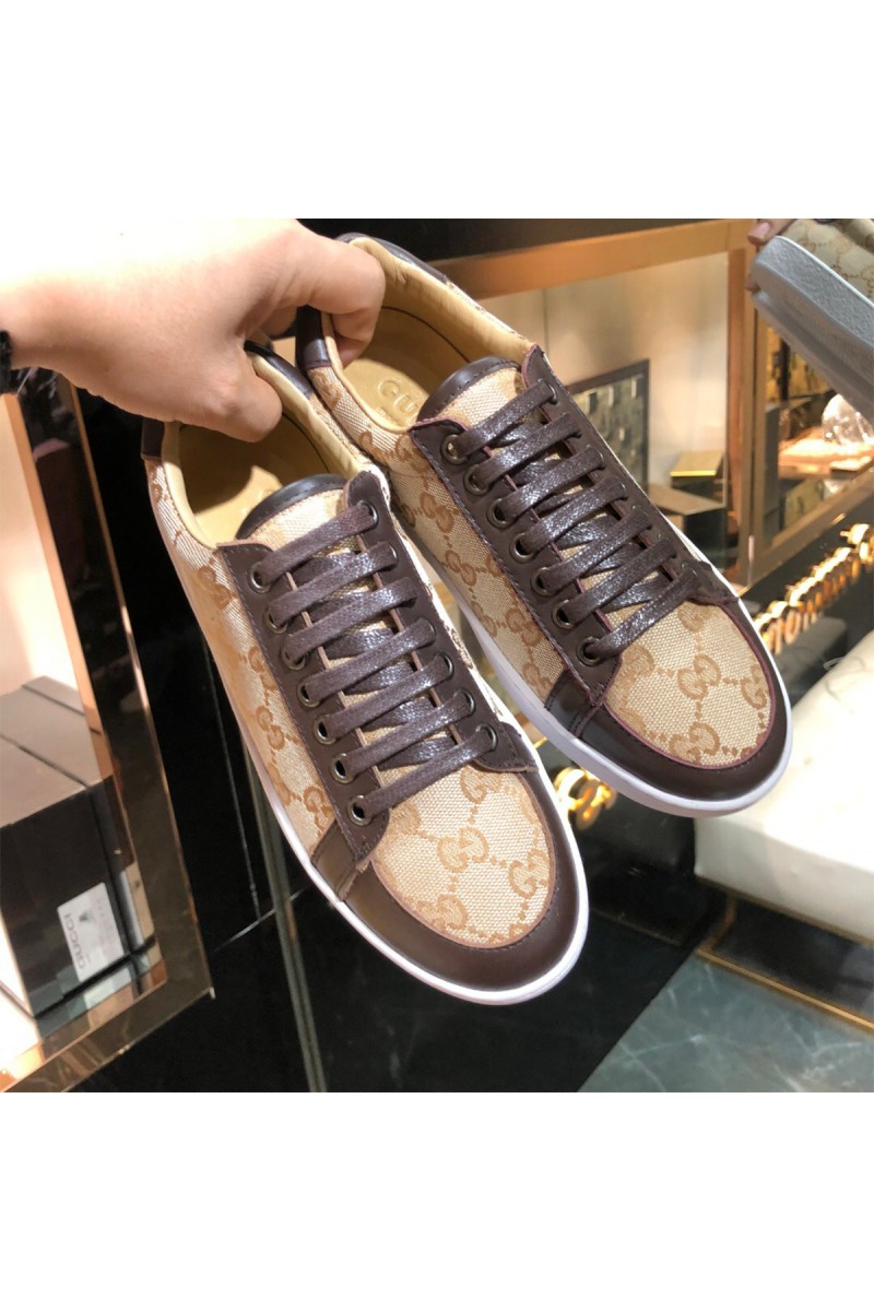 Gucci, Men's Sneaker, Brown