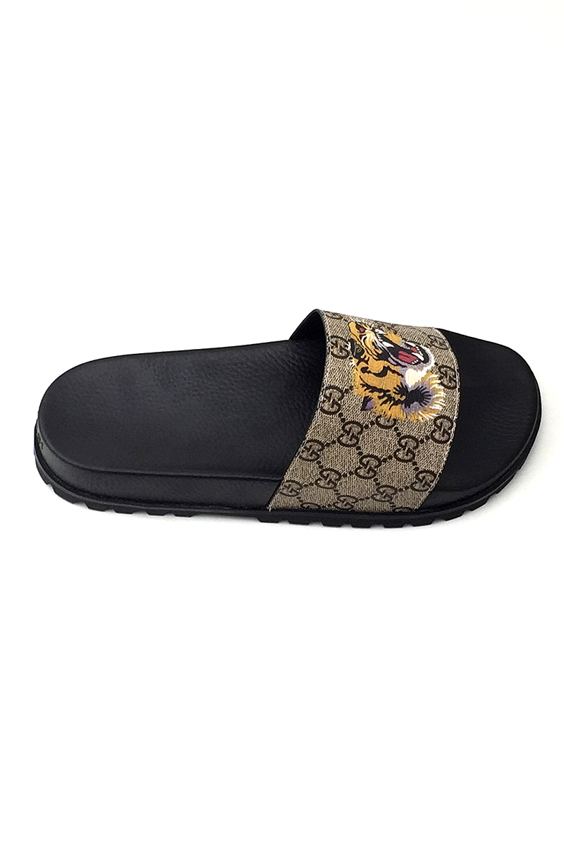 Gucci, Heren Slippers, Tiger