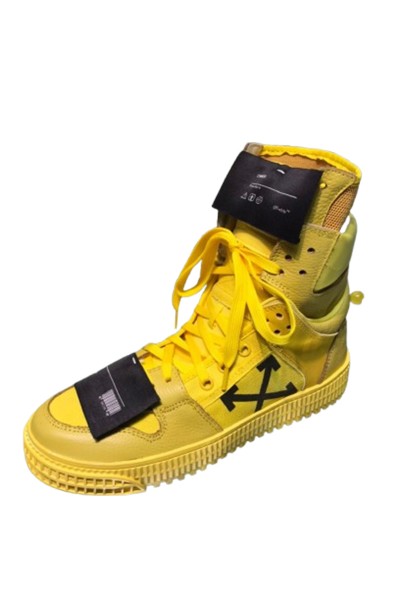 Off White, Men's Sneaker, Yellow