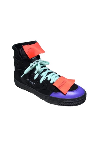 Off White, Women's Sneaker, Black