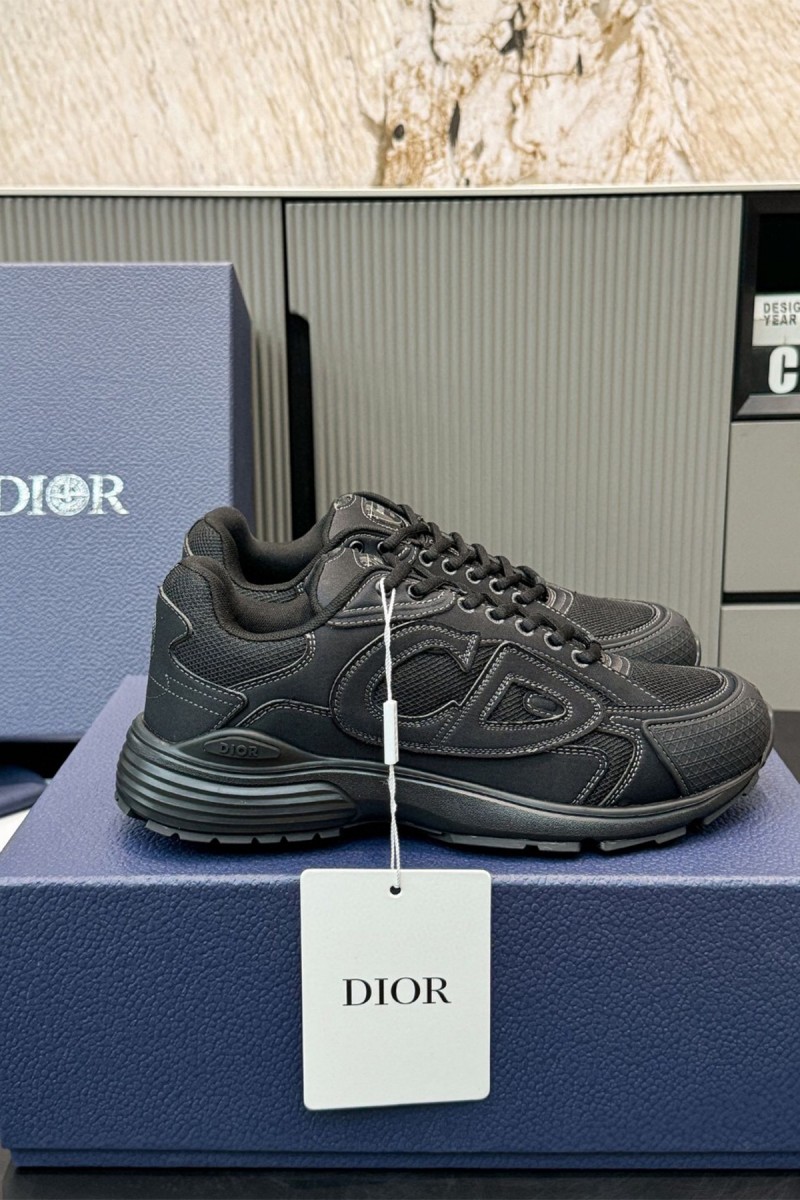 Christian Dior, B30, Women's Sneaker, Black