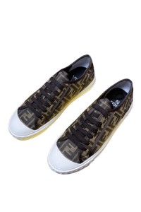 Fendi, Men's Sneaker, Brown