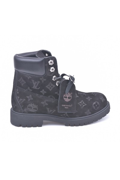 Louis Vuitton x Timberland, Men's Boot, Black