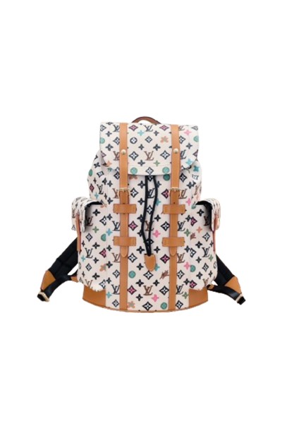 Louis Vuitton, Men's Backpack, White