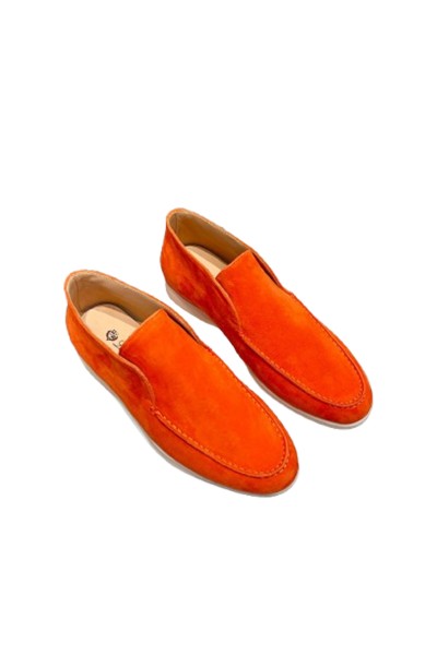 Loro Piana, Men's Loafer, Orange