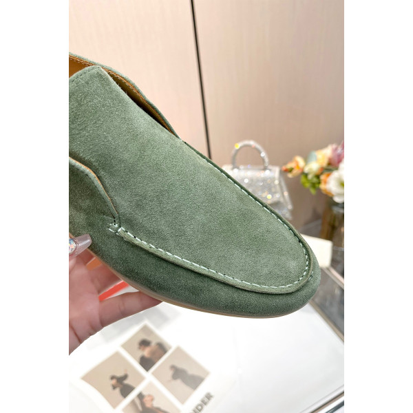 Loro Piana, Men's Loafer, Green