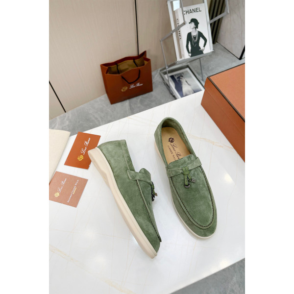 Loro Piana, Men's Loafer, Green
