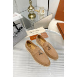 Loro Piana, Men's Loafer, Camel