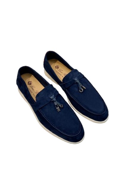 Loro Piana, Men's Loafer, Navy