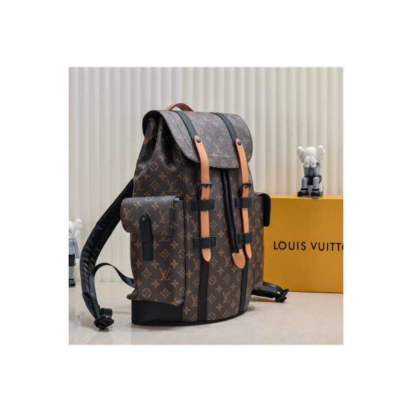 Louis Vuitton, Men's Backpack, Brown