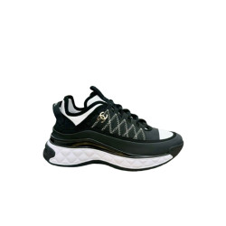 Chanel, Women's Sneaker, Black
