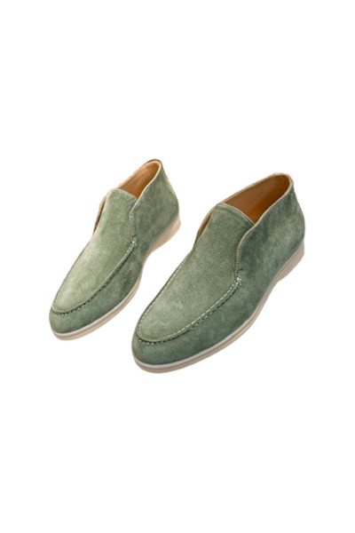 Loro Piana, Women's Loafer, Green