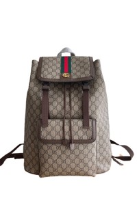 Gucci, Men's Backpack, Brown