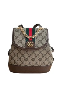 Gucci, Women's Backpack, Brown