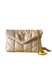 Yves Saint Laurent, Women's Bag, Beige