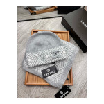 Chanel, Women's Beanie Set, Grey