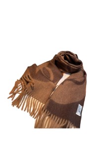 Hermes, Unisex Scarve, Brown