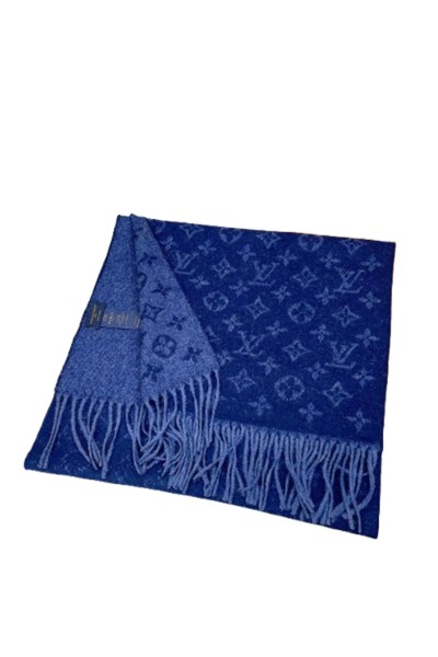 Louis Vuitton, Men's Scarve, Blue