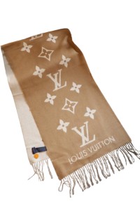 Louis Vuitton, Women's Scarve, Camel