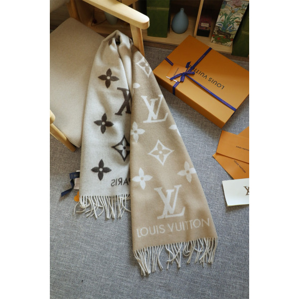Louis Vuitton, Women's Scarve, Beige