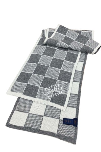 Louis Vuitton, Men's Scarve, Grey