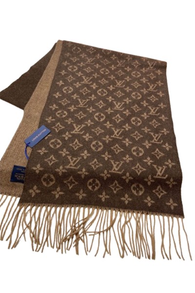 Louis Vuitton, Men's Scarve, Brown