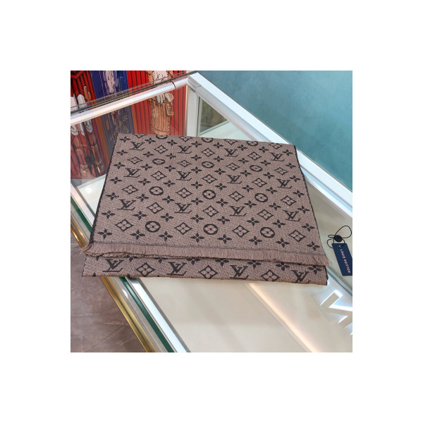 Louis Vuitton, Unisex Scarve, Brown
