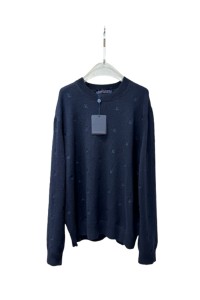 Louis Vuitton, Men's Pullover, Navy