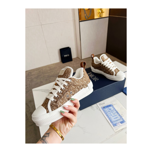 Christian Dior, B23, Women's Sneaker, Brown